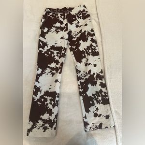 Miaou Cow Print Pants
